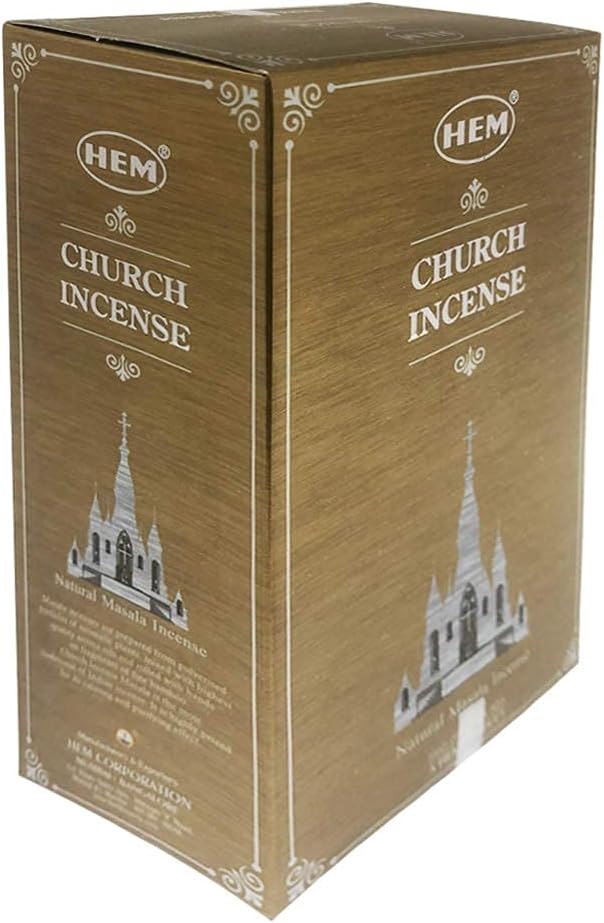 Hem Church Incense Sticks - 180 Sticks Pack - Incienso Agarbatti Sahumerio