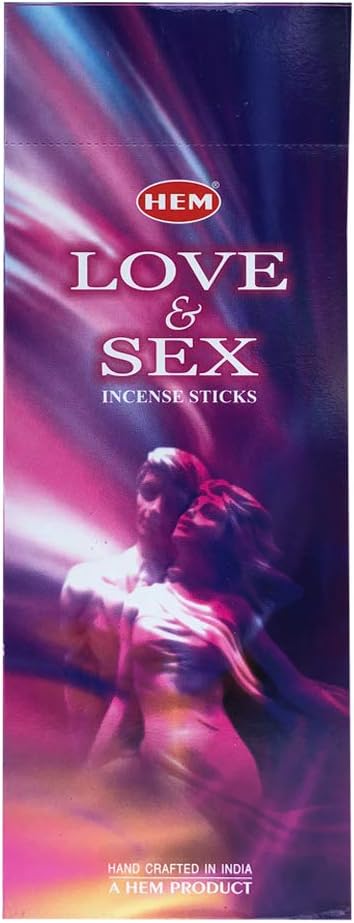 Hem Love Incense Sticks - 120 Sticks Pack - Incienso Agarbatti Sahumerio