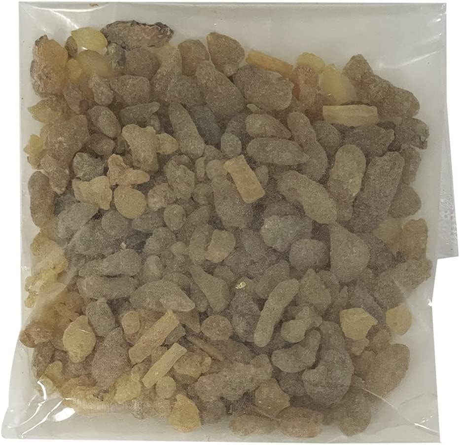 Hem Frankincense Incense Resin Natural Tree Sap Gum for Spiritual Rituals and Smudging - 30g Pack