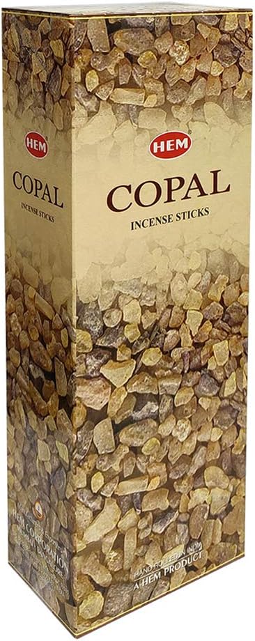 Hem Copal Incense Sticks - 120 Sticks Pack - Incienso Agarbatti Sahumerio