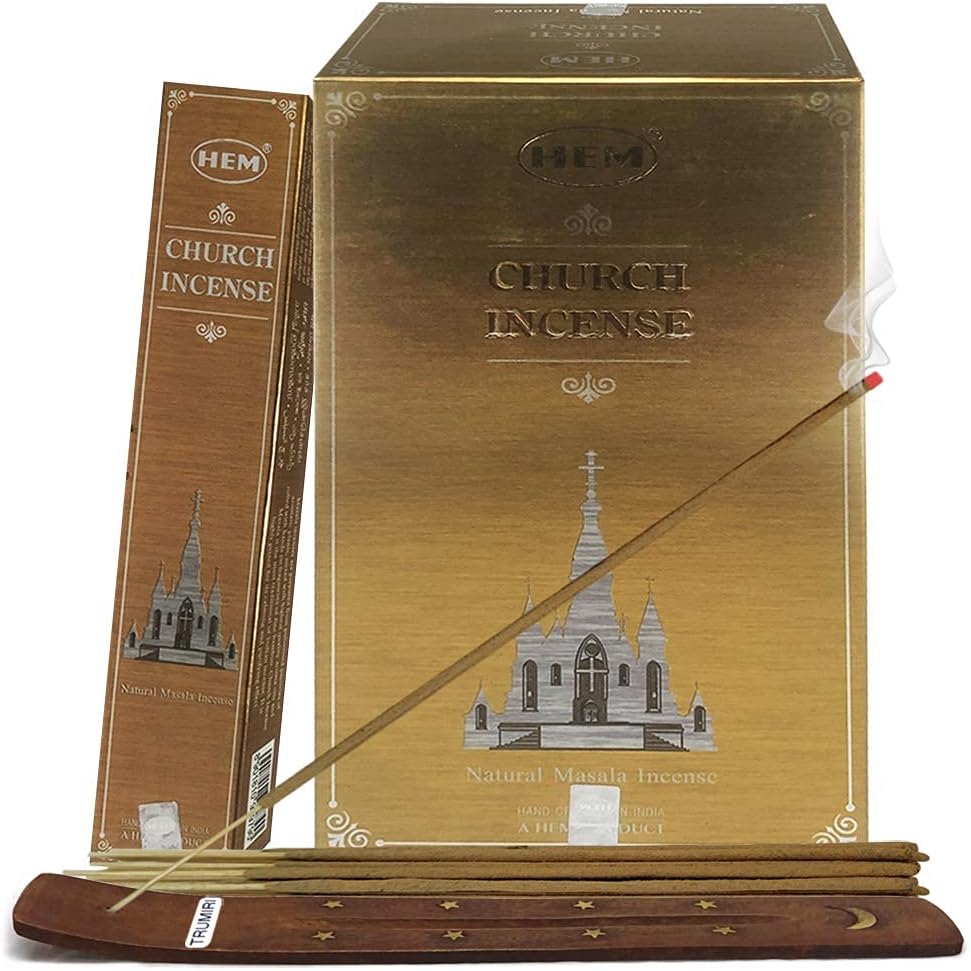 Hem Church Incense Sticks - 180 Sticks Pack - Incienso Agarbatti Sahumerio