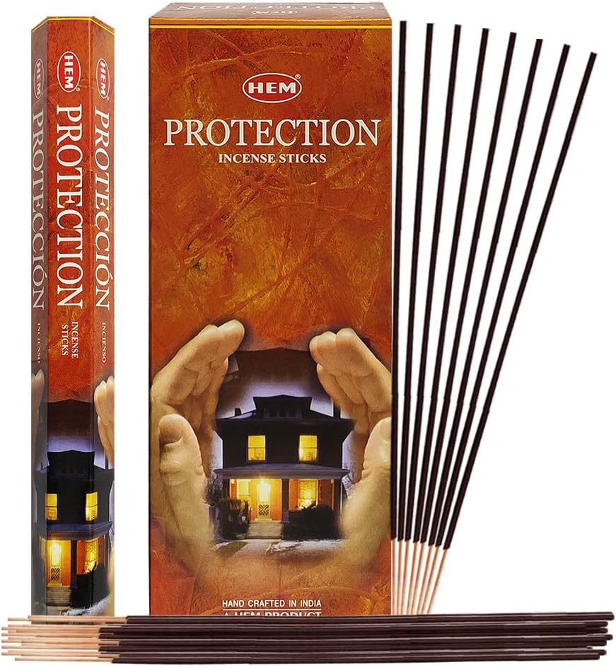 Hem Protection Incense Sticks - 120 Sticks Pack - Incienso Agarbatti Sahumerio