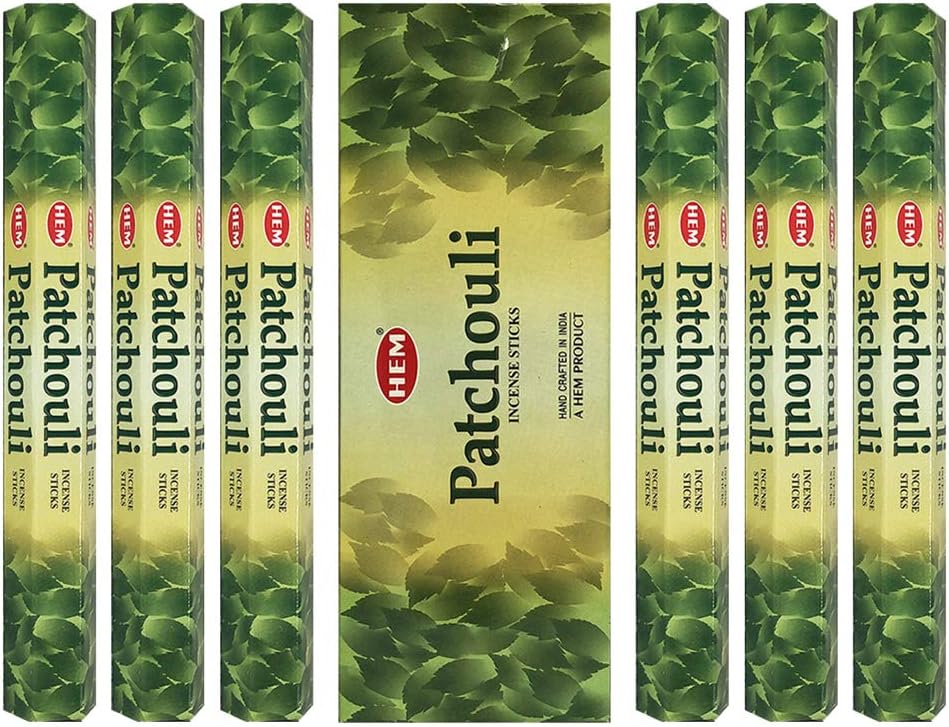 Hem Patchouli Incense Sticks - 120 Sticks Pack - Incienso Agarbatti Sahumerio