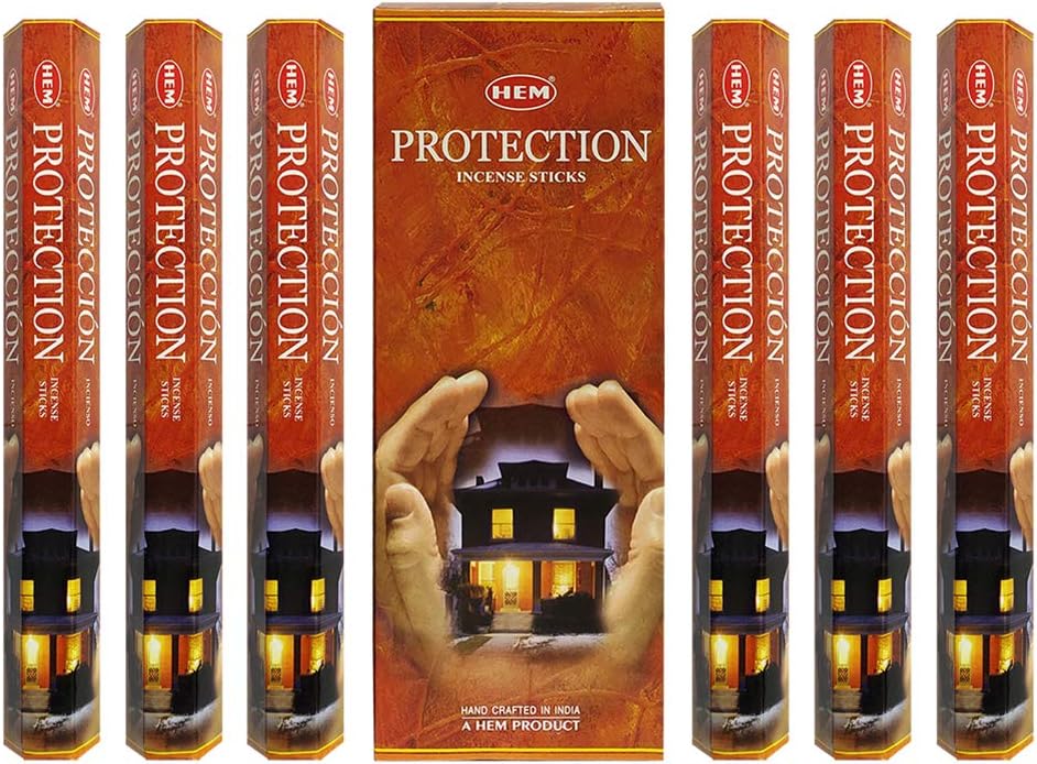 Hem Protection Incense Sticks - 120 Sticks Pack - Incienso Agarbatti Sahumerio