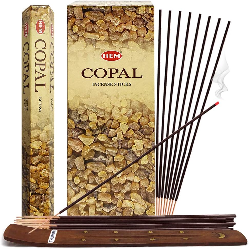 Hem Copal Incense Sticks - 120 Sticks Pack - Incienso Agarbatti Sahumerio