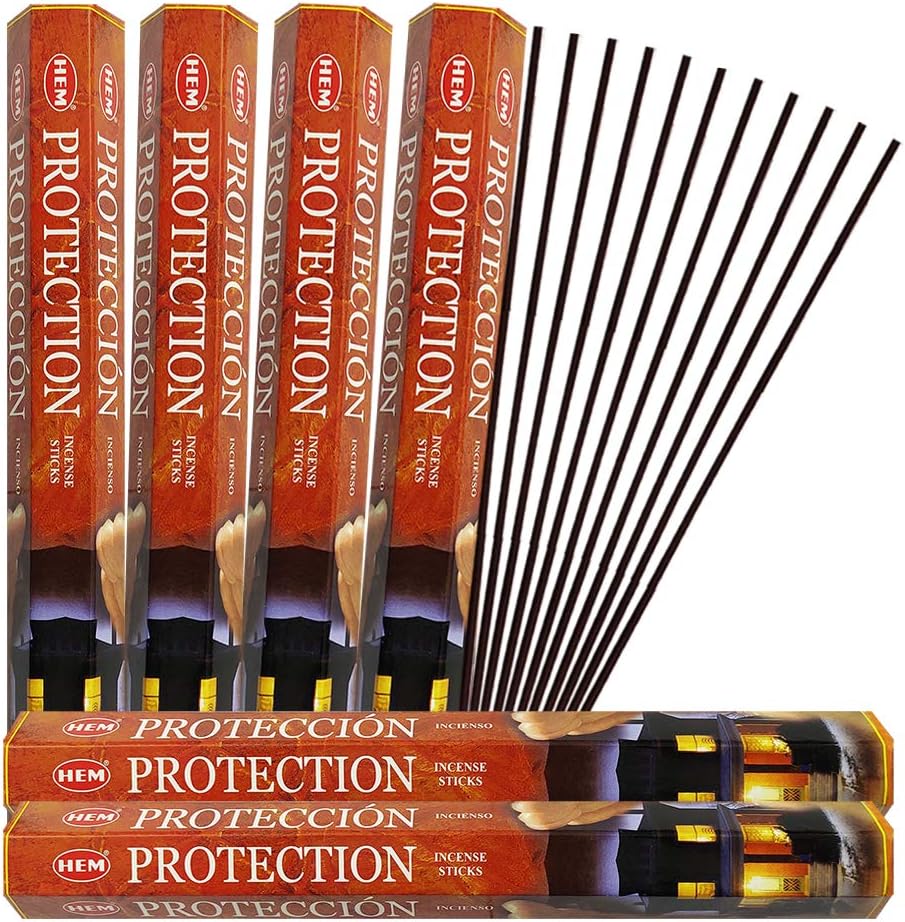 Hem Protection Incense Sticks - 120 Sticks Pack - Incienso Agarbatti Sahumerio