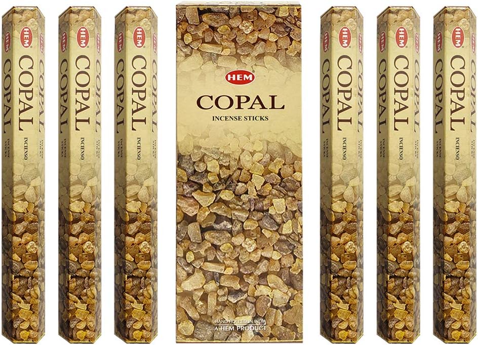 Hem Copal Incense Sticks - 120 Sticks Pack - Incienso Agarbatti Sahumerio