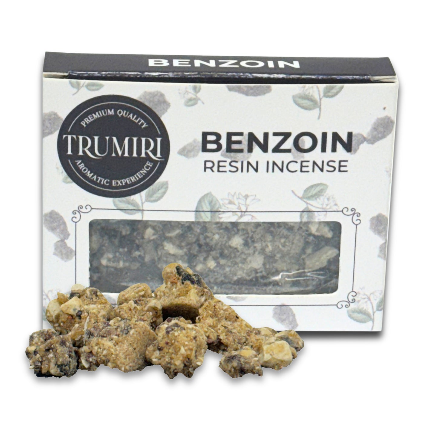 Benzoin Resin Incense Styrax Natural Tree Gum Sap for Spiritual Rituals Smudging - 30g Pack