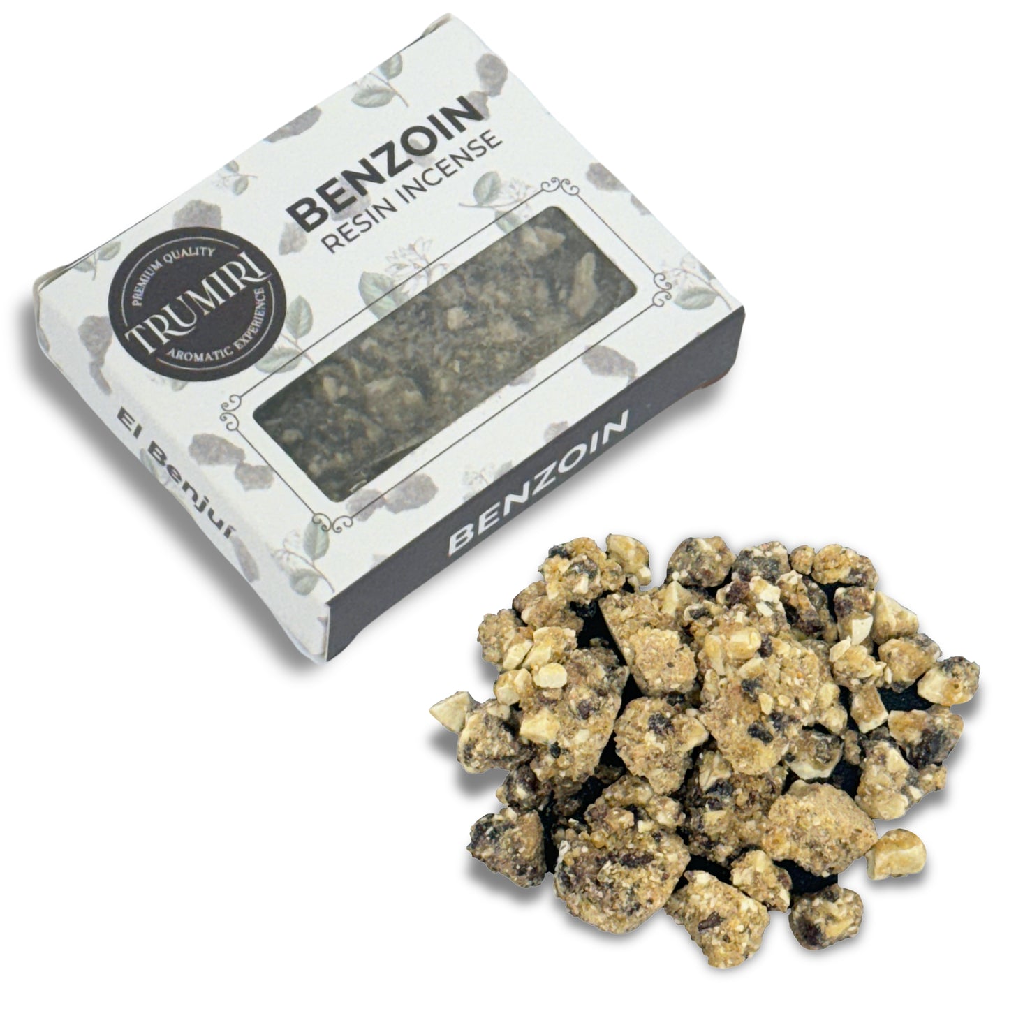 Benzoin Resin Incense Styrax Natural Tree Gum Sap for Spiritual Rituals Smudging - 30g Pack