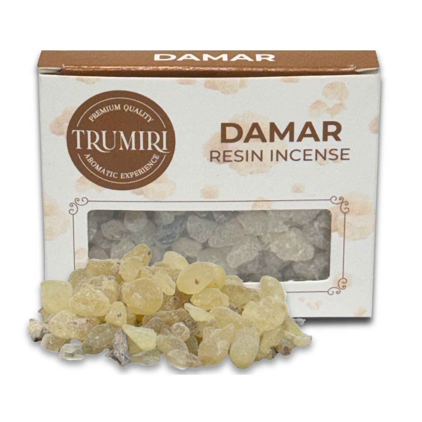 Damar Resin aka White Copal Incense Natural Tree Gum Sap for Spiritual Rituals Smudging - 30g Pack