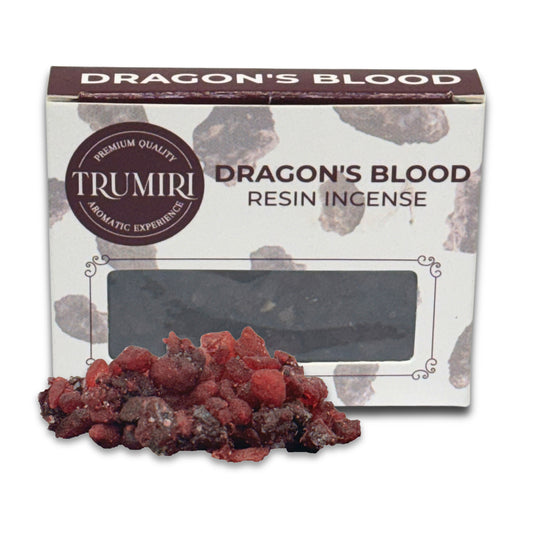 Dragon's Blood Incense Resin Natural Tree Gum Sap for Spiritual Rituals Smudging - 30g Pack