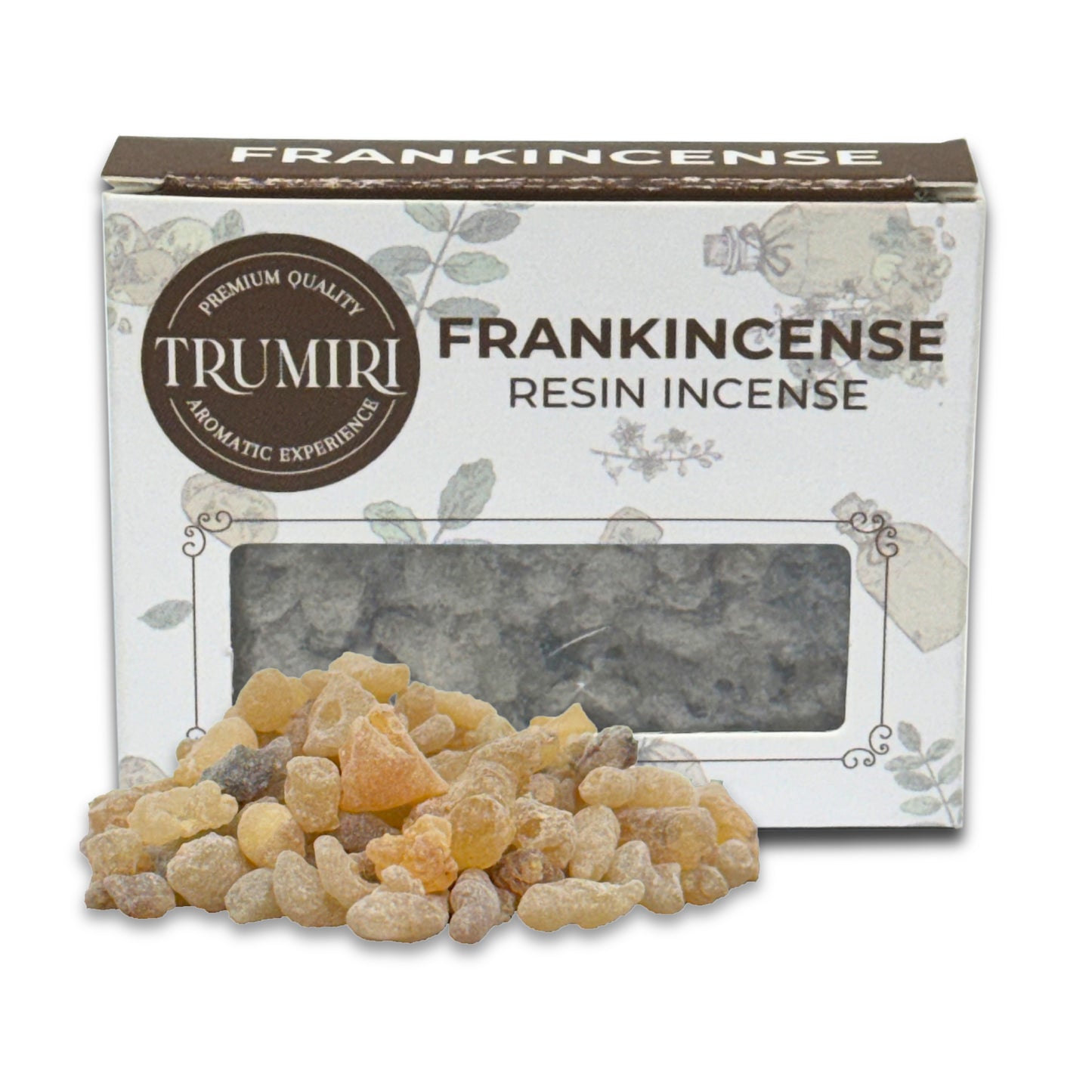 Indian Frankincense Incense Resin Incienso Olibanum Natural Tree Gum Sap for Spiritual Rituals Smudging - 30g Pack