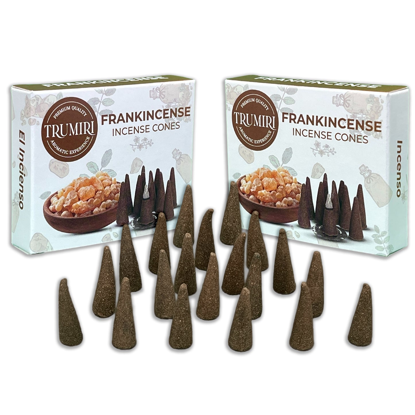 Trumiri Incense Cones Twin Packs - 2 Packs of 10 Cones - Total 20 Cones