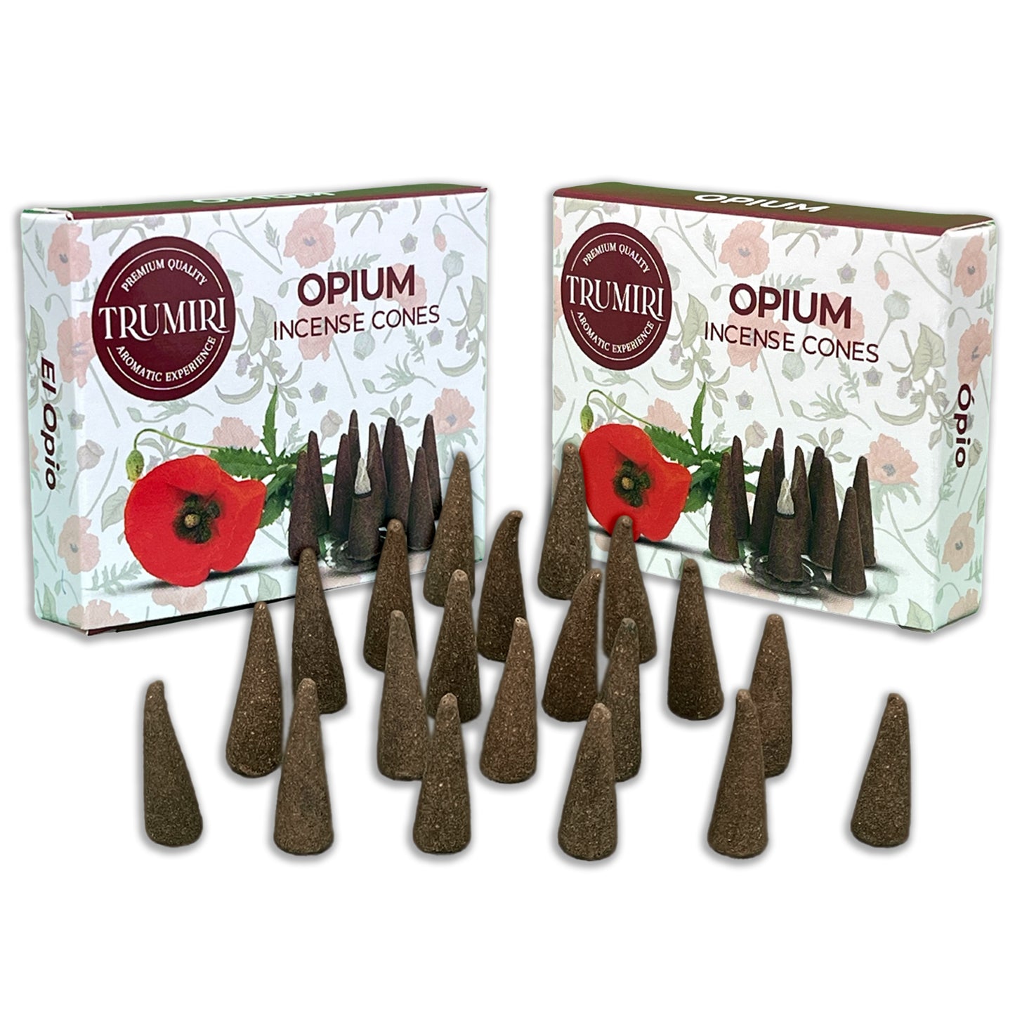 Trumiri Incense Cones Twin Packs - 2 Packs of 10 Cones - Total 20 Cones