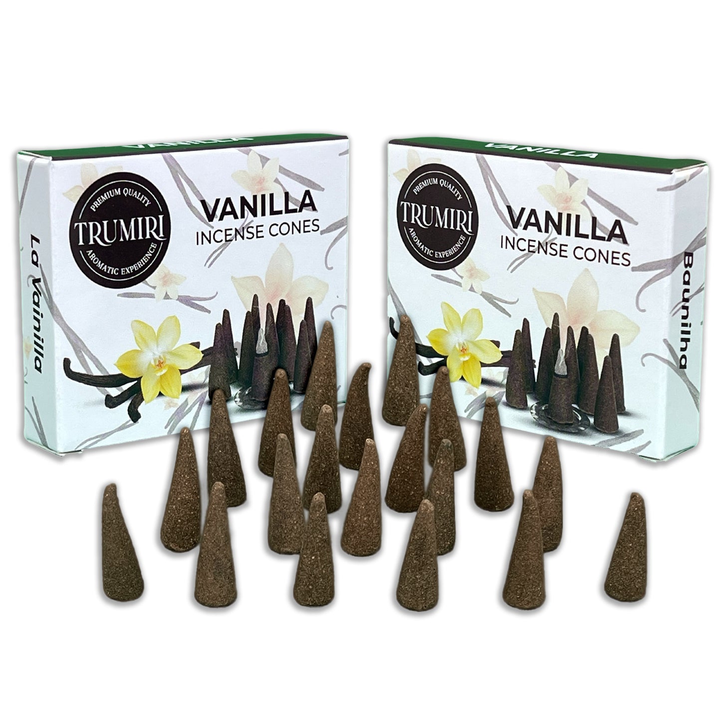 Trumiri Incense Cones Twin Packs - 2 Packs of 10 Cones - Total 20 Cones